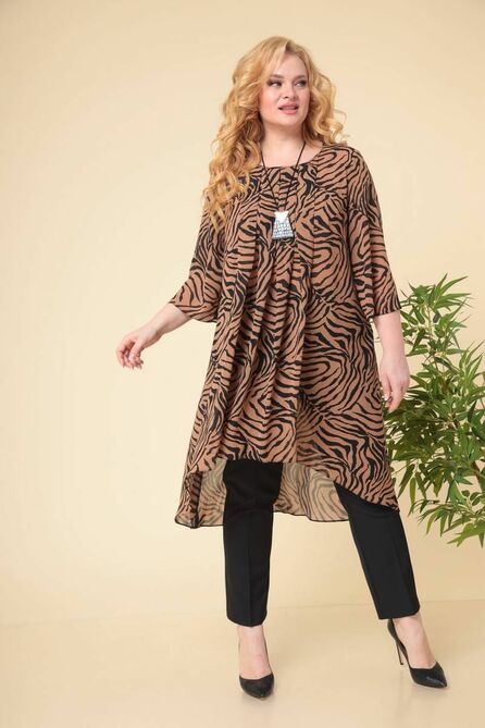 Костюм брючный Romanovich style 2-2294 черный/кэмел Костюм брючный Romanovich style 2-2294 черный/кэмел