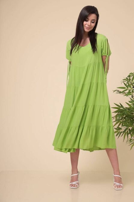 Повседневное платье Romanovich style 1-2168 салат
