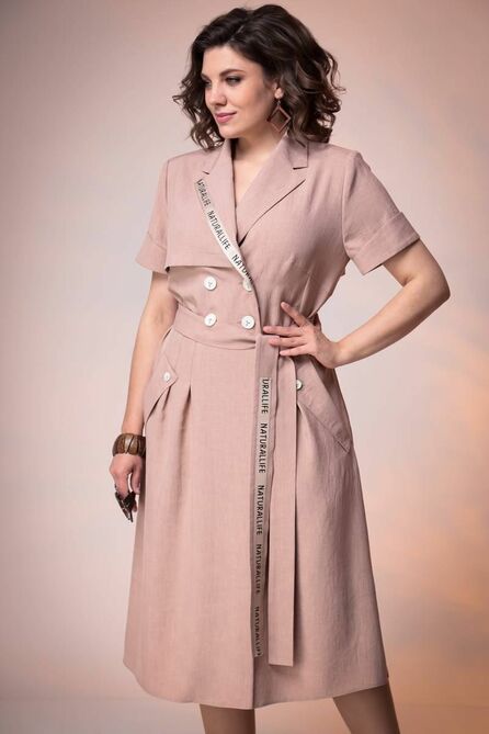 Повседневное платье Romanovich style 1-2390 беж