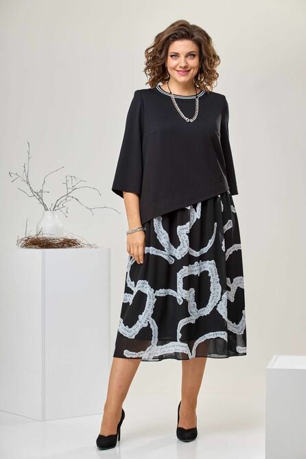 Вечернее платье Romanovich style 1-2431 черный