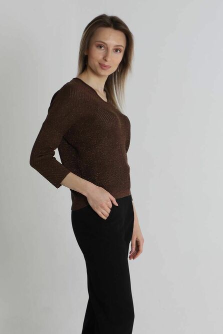 Джемпер Romgil 383ТЗ темно-коричневый
