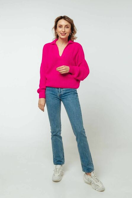 Джемпер Romgil 690ПТЗ малиновый