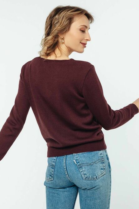 Джемпер Romgil 410-5ТЗ бордовый