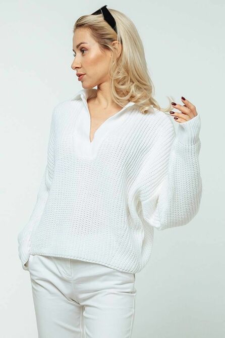 Джемпер Romgil 690ПТЗ белый