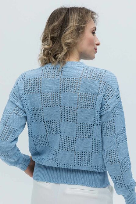 Джемпер Romgil 689ХТЗ голубой