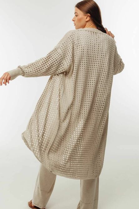 Кардиган Romgil 713ЛТЗ светло-бежевый