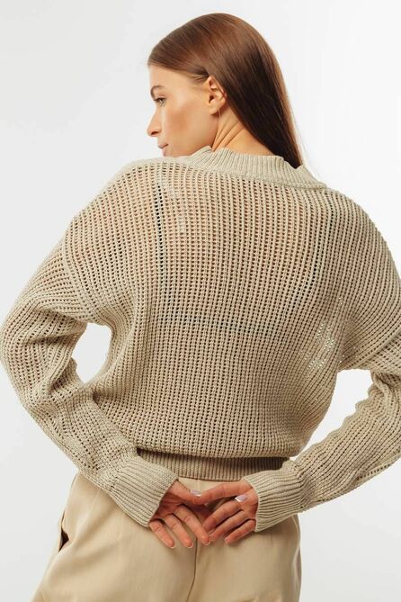 Джемпер Romgil 719ЛТЗ светло-бежевый