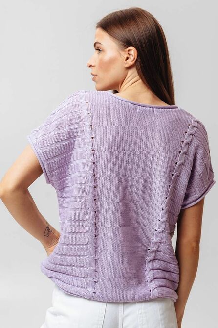 Джемпер Romgil 575ХТЗ сиреневый