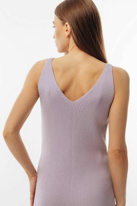 Повседневное платье Romgil 639ХТЗ сиреневый