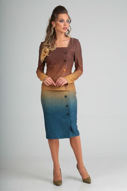 Костюм с блузкой SandyNa 13614