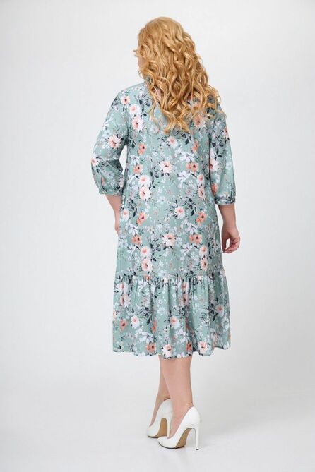 Повседневное платье СлавияЭлит 493 светло-зеленый