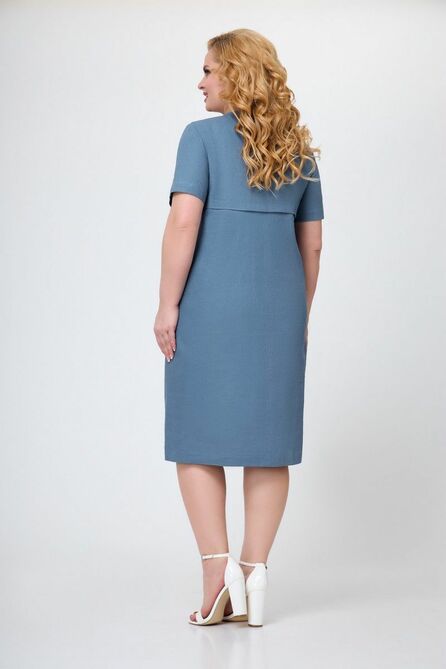 Повседневное платье СлавияЭлит 494 деним Повседневное платье СлавияЭлит 494 деним