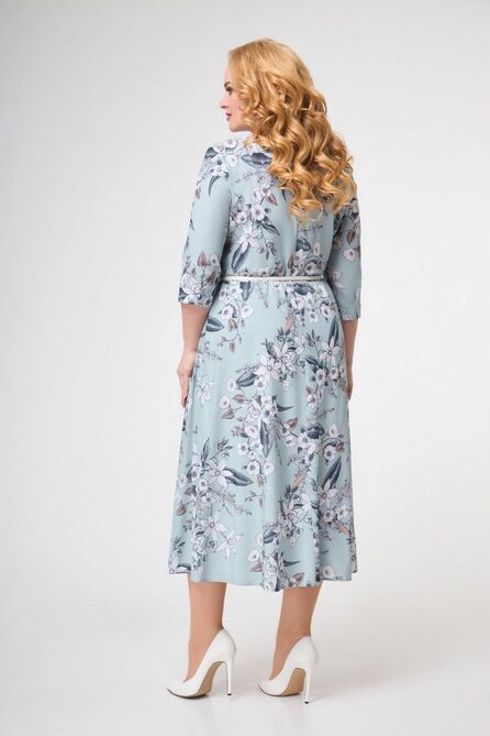 Повседневное платье СлавияЭлит 496 ментол