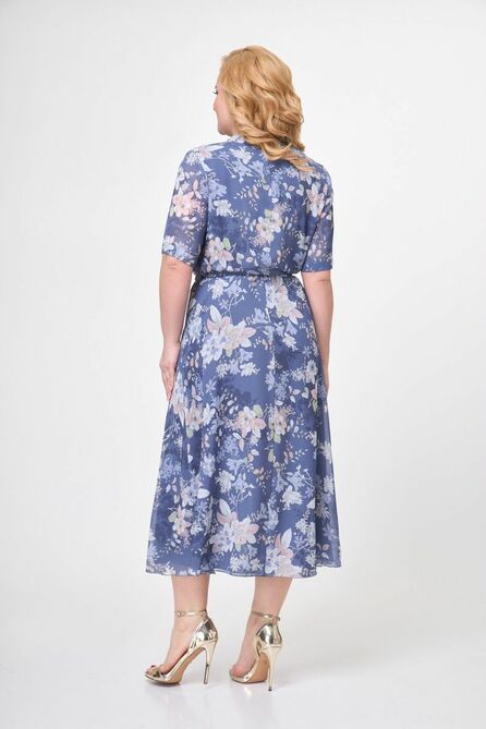 Повседневное платье СлавияЭлит 451 лаванда