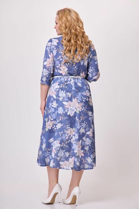 Повседневное платье СлавияЭлит 433 лаванда