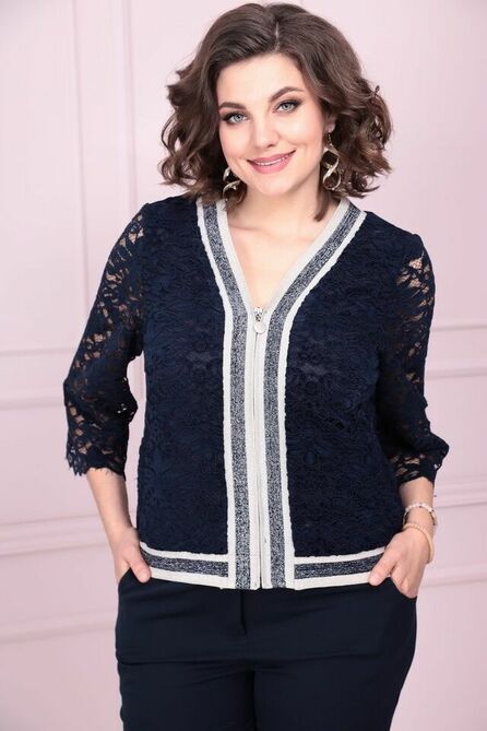 Блузка Solomeya Lux 861 синий