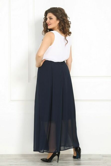 Брюки, Блуза, Топ Solomeya Lux 808/809 синий