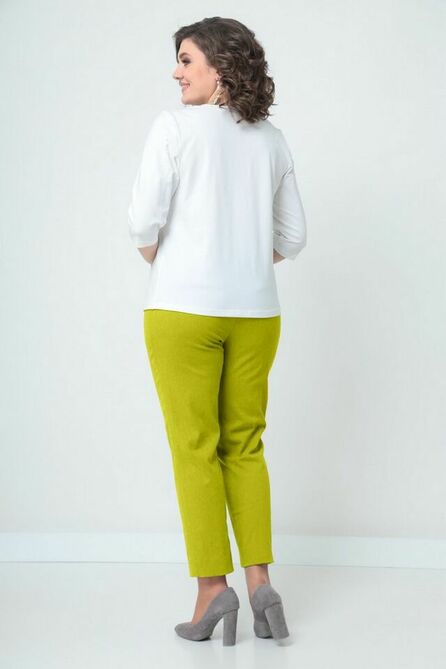 Брюки, Блуза, Жакет Solomeya Lux 910 салат