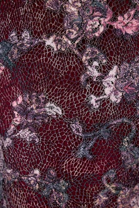 Вечернее платье Solomeya Lux 385А бордо