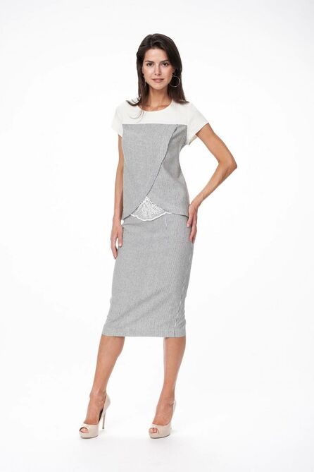 Костюм с блузкой Stilville 19С1644