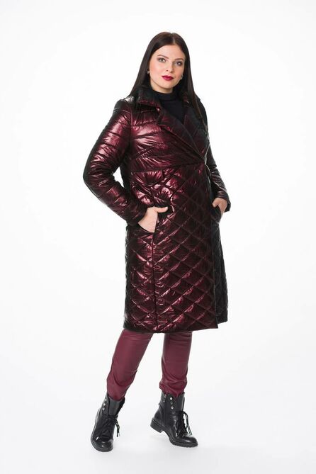 Пальто Stilville 19С1613 бордо