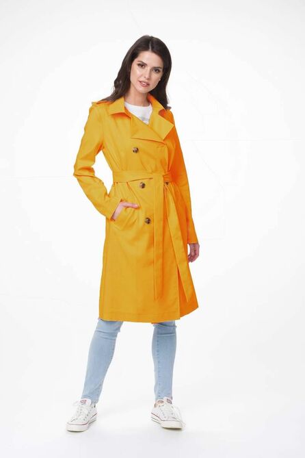 Плащ Stilville 19C1617 горчица