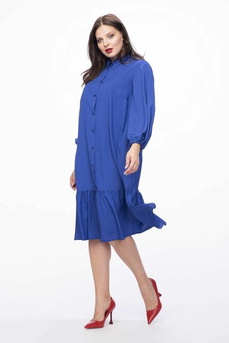 Повседневное платье Stilville 16С1207 джинс