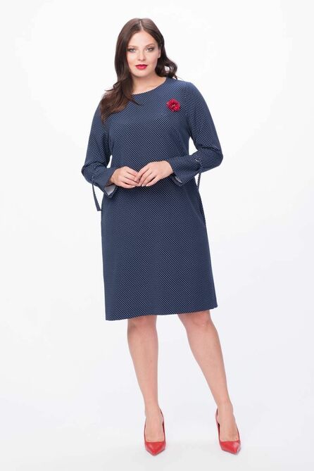 Повседневное платье Stilville 22С1579 синий