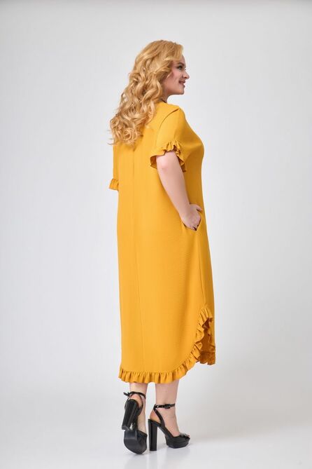 Повседневное платье Svetlana Style 1850 горчица Повседневное платье Svetlana Style 1850 горчица