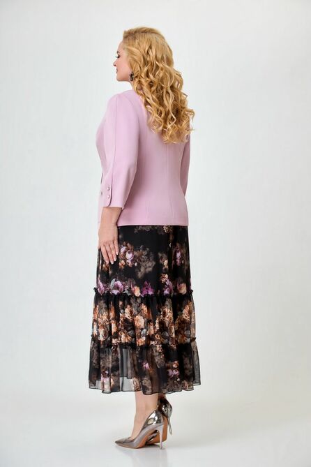 Плательный комплект Svetlana Style 1727 цветы+клевер Плательный комплект Svetlana Style 1727 цветы+клевер