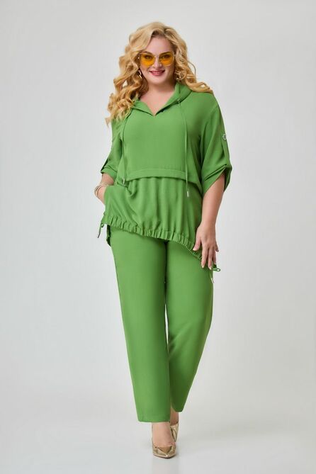 Брюки, Блуза Svetlana Style 1748 салатовый