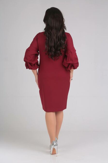 Повседневное платье SVT-fashion 415 бордо