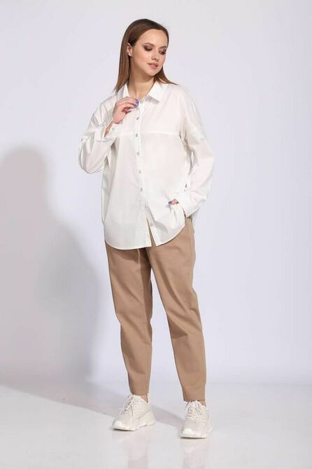 Рубашка ТАиЕР 1054-1 молочный