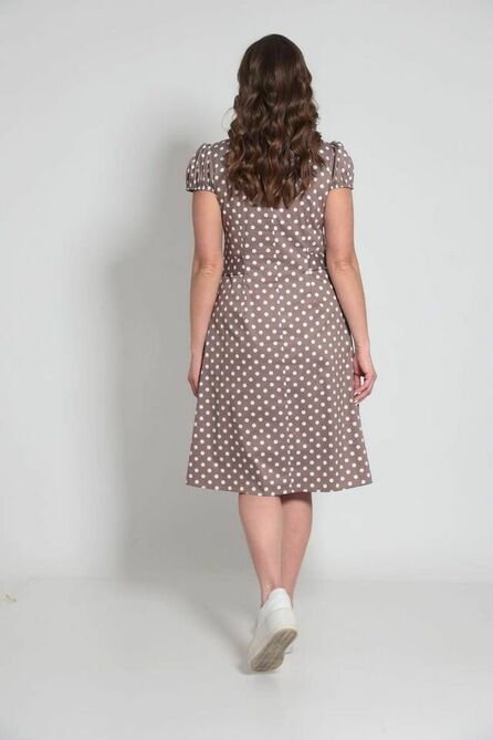 Повседневное платье ТАиЕР 1095 капучино