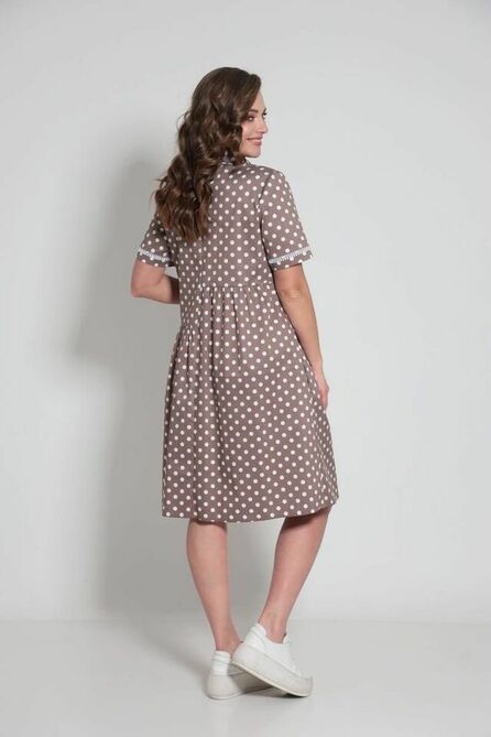 Повседневное платье ТАиЕР 1092 капучино