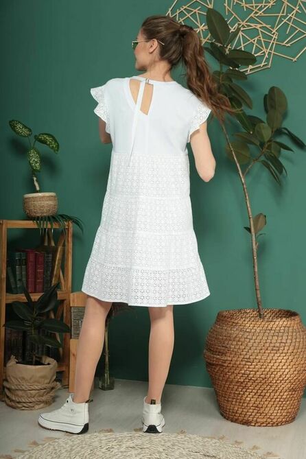 Повседневное платье ТАиЕР 1089 белый