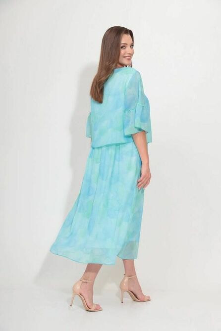 Повседневное платье ТАиЕР 1107 бирюза