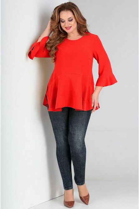 Блузка Таир-Гранд 62351 красный