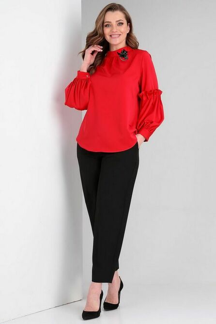 Блузка Таир-Гранд 62369 красный