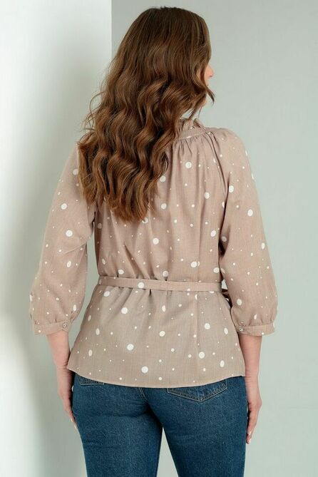 Блузка Таир-Гранд 62167-1 кофе Блузка Таир-Гранд 62167-1 кофе