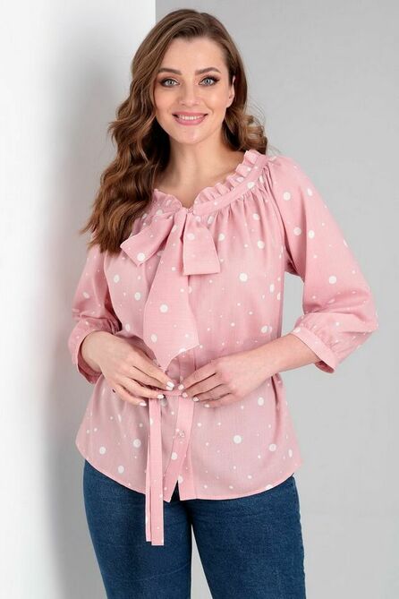 Блузка Таир-Гранд 62167-1 пудра