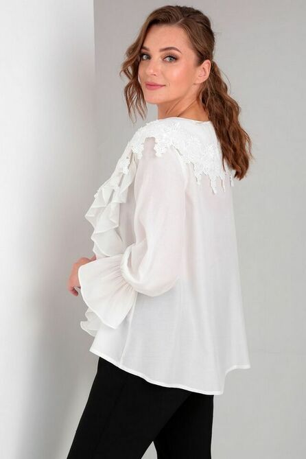 Блузка Таир-Гранд 62383 белый