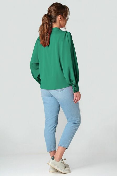 Блузка Таир-Гранд 62373 изумруд