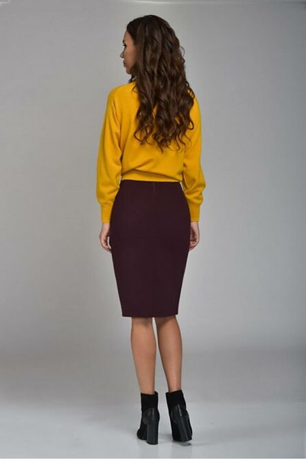 Юбка Teffi style L-1340 бордо