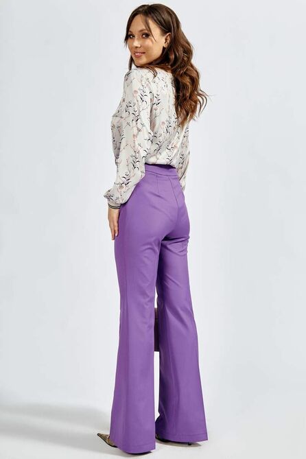 Брюки Teffi style L-1644 фиолетовый
