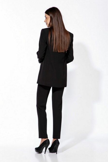 Брюки, Жакет, Жилет Temper 357 серая_клетка-черный