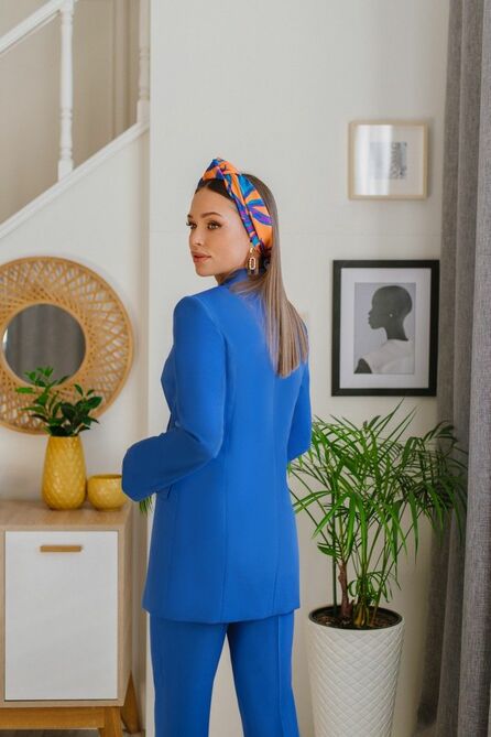 Костюм брючный Temper 307 синий