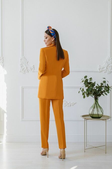 Костюм брючный Temper 307 оранжевый