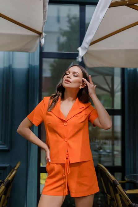 Жакет, Шорты Temper 494 оранжевый