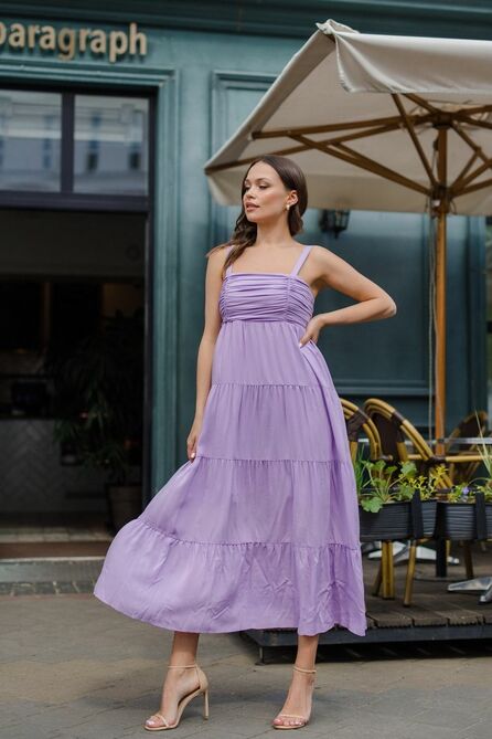 Повседневное платье Temper 500 сирень